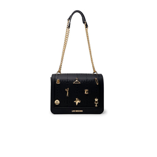  - Black Polyethylene Handbag