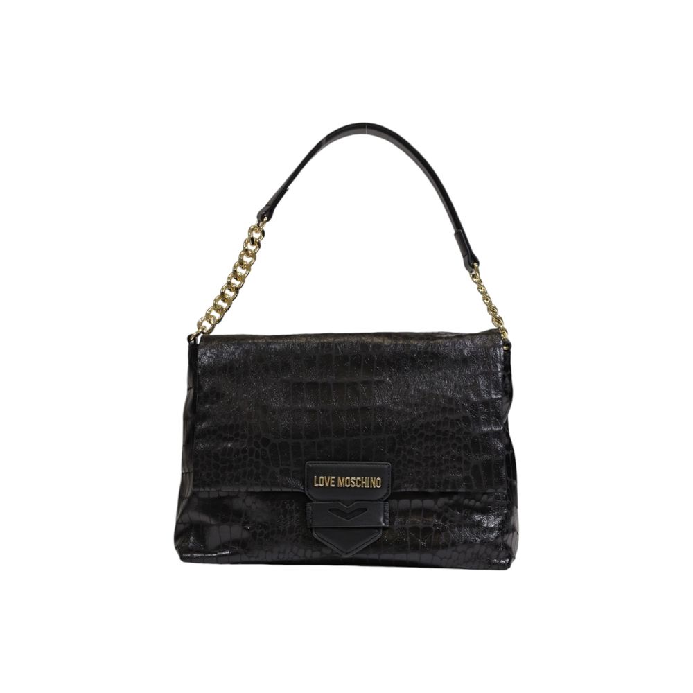  - Black Polyester Handbag