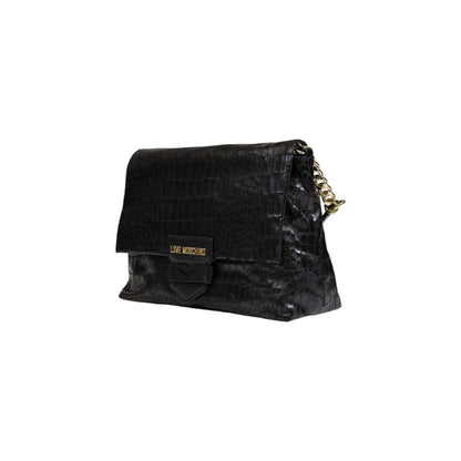  - Black Polyester Handbag