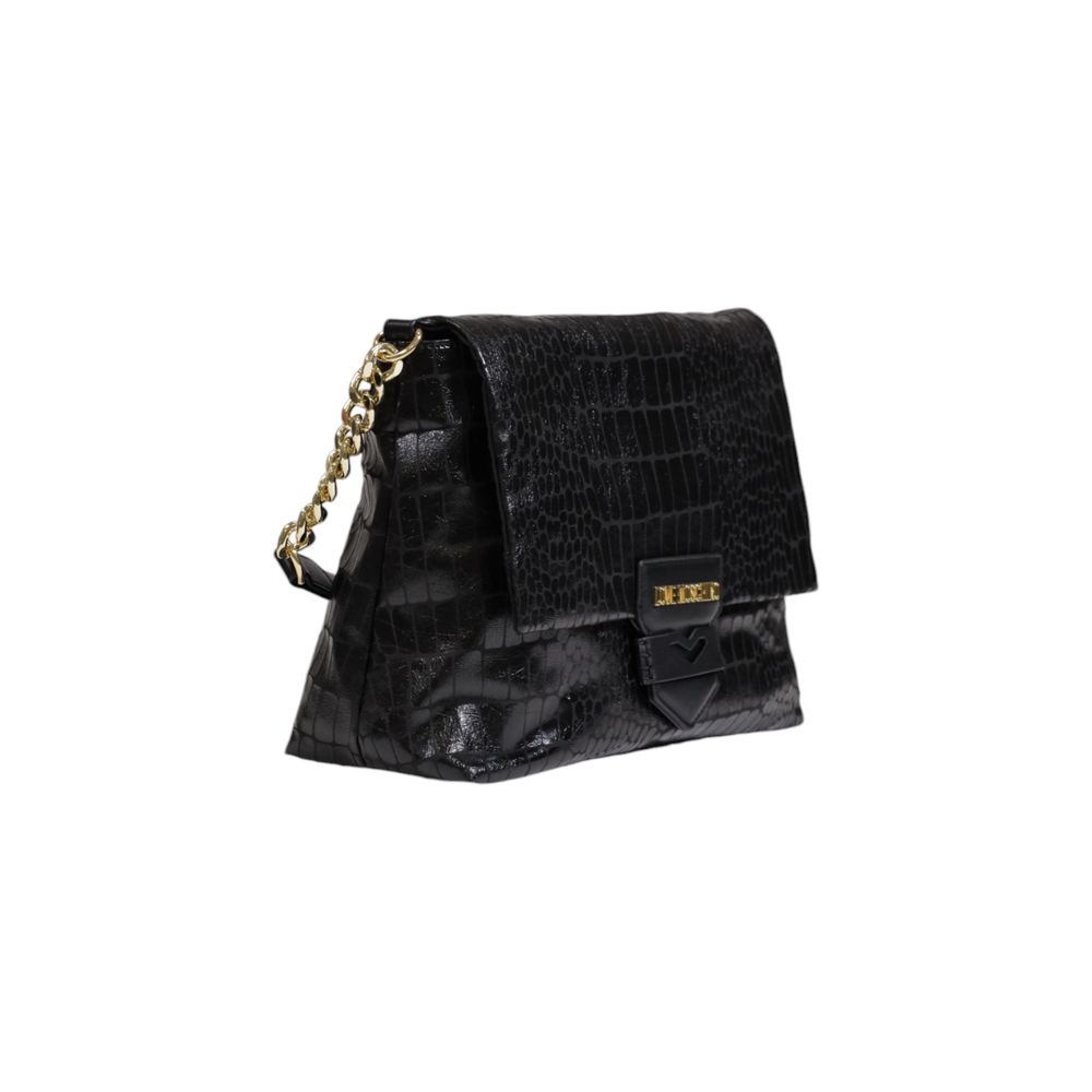  - Black Polyester Handbag