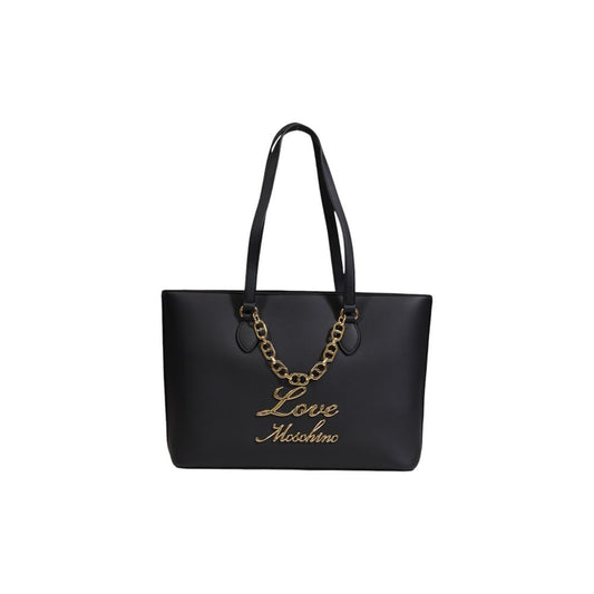 Black Polyethylene Handbag - The Luxe Alliance