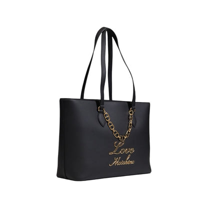 Black Polyethylene Handbag - The Luxe Alliance