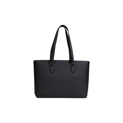 Black Polyethylene Handbag - The Luxe Alliance