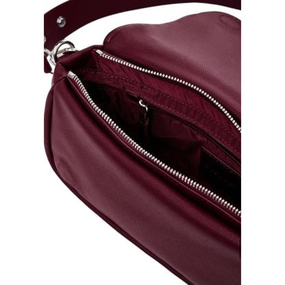  - Bordeaux Polyethylene Handbag