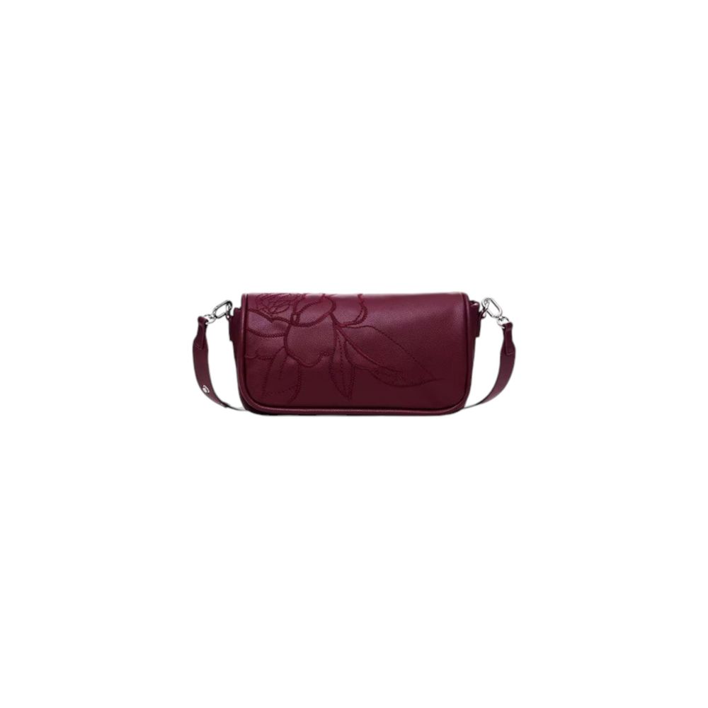  - Bordeaux Polyethylene Handbag