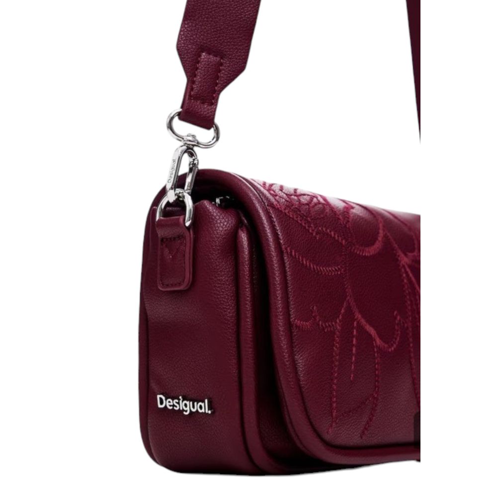  - Bordeaux Polyethylene Handbag