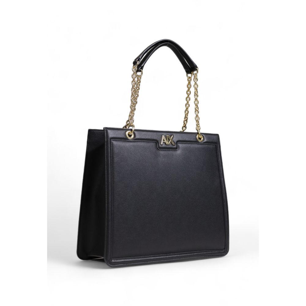  - Black Polyester Handbag