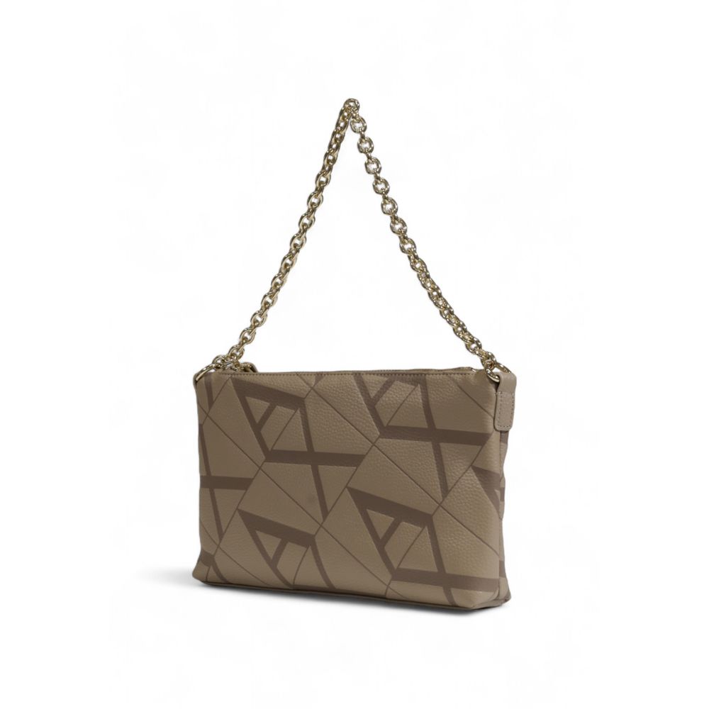 Beige Polyester Handbag - The Luxe Alliance