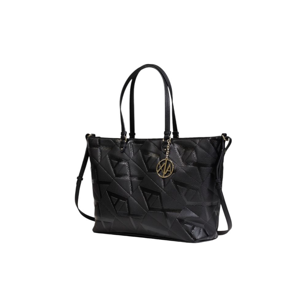 Black Polyethylene Handbag - The Luxe Alliance