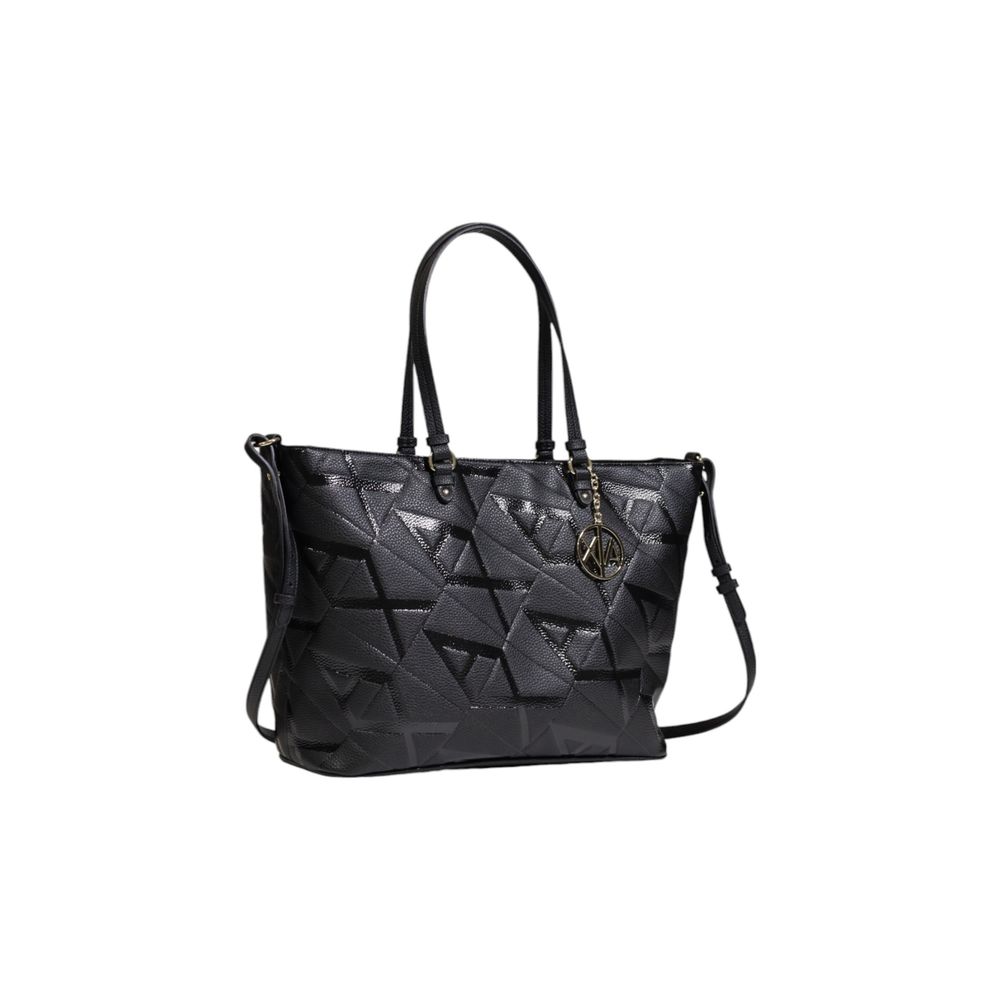 Black Polyethylene Handbag - The Luxe Alliance