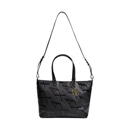 Black Polyethylene Handbag - The Luxe Alliance