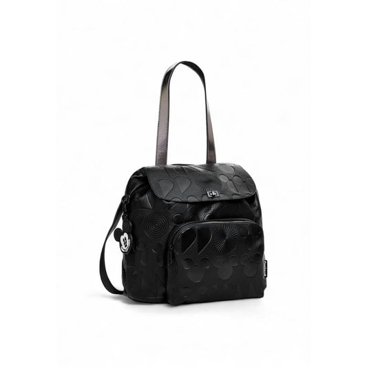 Black Polyethylene Backpack - The Luxe Alliance