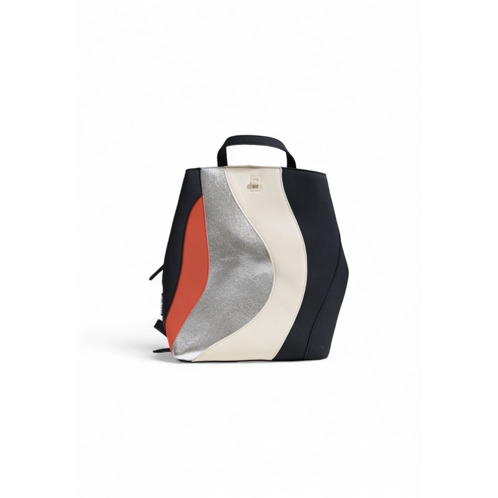 Silver Polyethylene Backpack - The Luxe Alliance