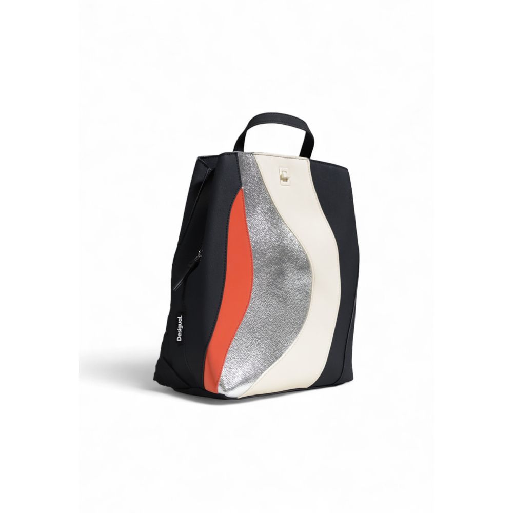 Silver Polyethylene Backpack - The Luxe Alliance