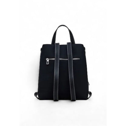 Black Polyethylene Backpack - The Luxe Alliance