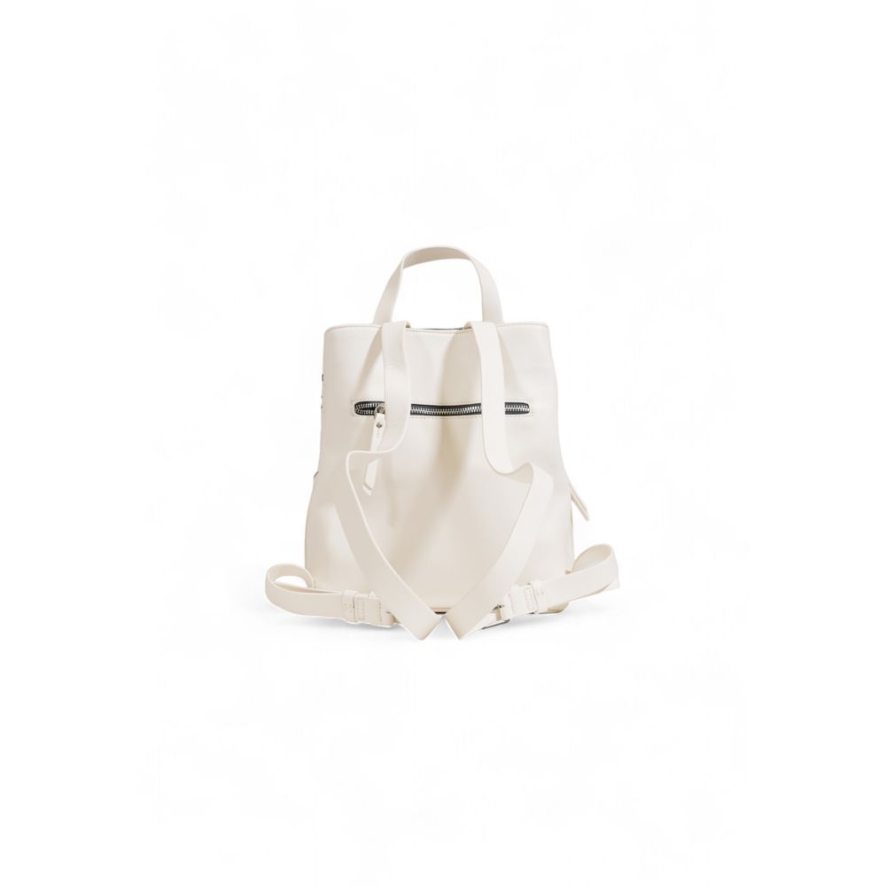 Beige Polyethylene Backpack - The Luxe Alliance