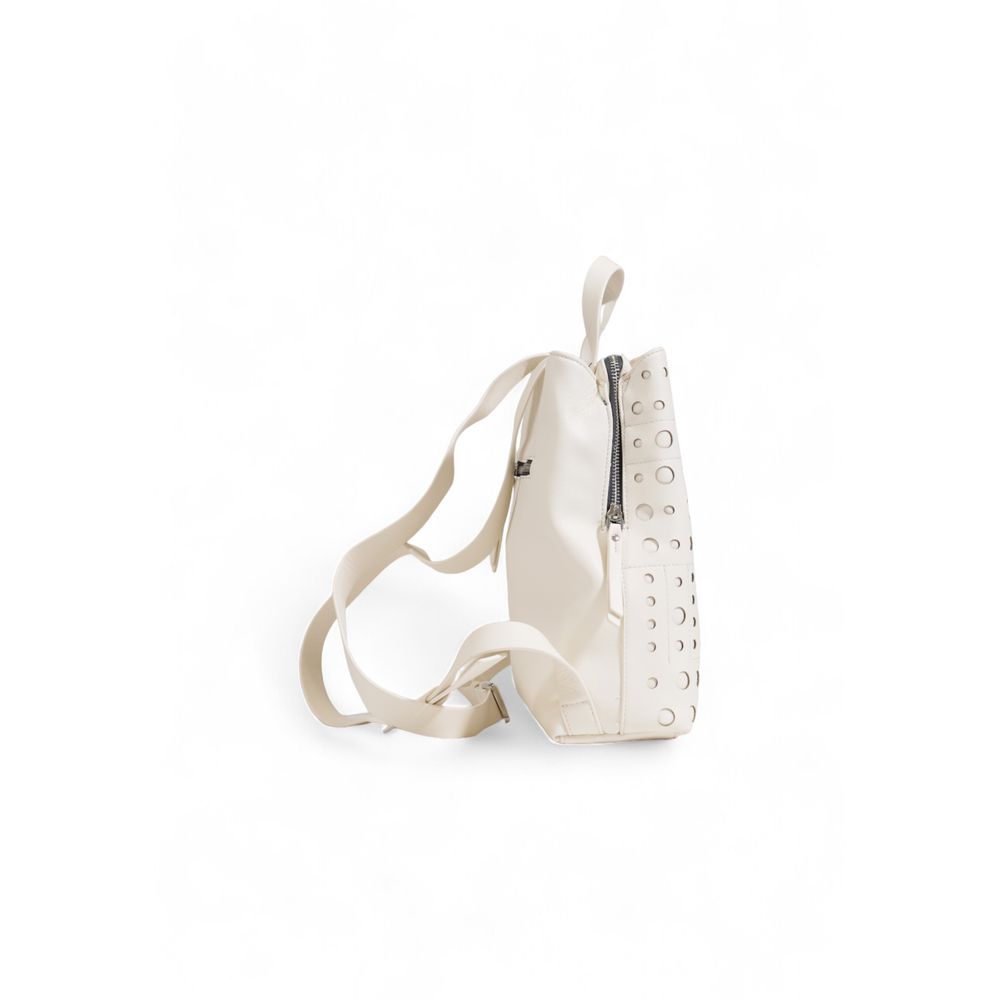 Beige Polyethylene Backpack - The Luxe Alliance