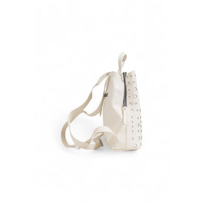 Beige Polyethylene Backpack - The Luxe Alliance