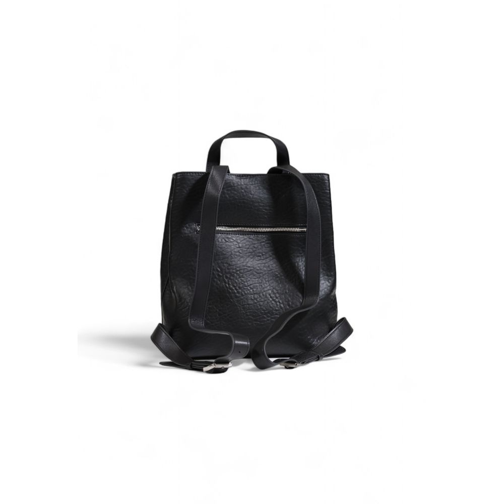 Black Polyethylene Backpack - The Luxe Alliance