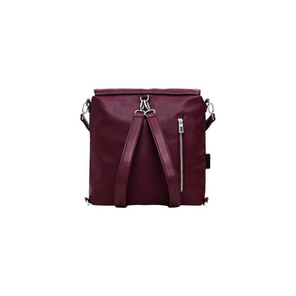 Bordeaux Polyethylene Backpack - The Luxe Alliance