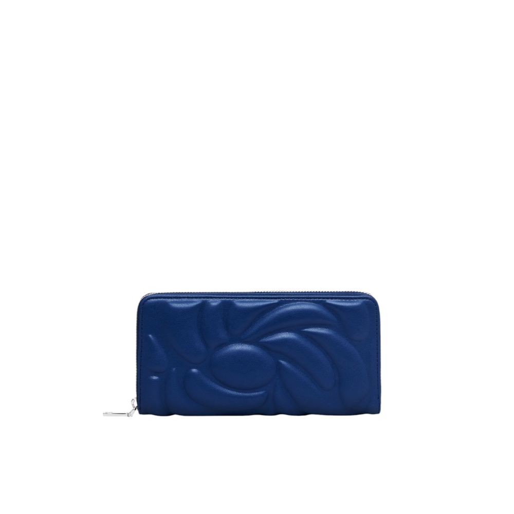 Blue Polyethylene Wallet - The Luxe Alliance