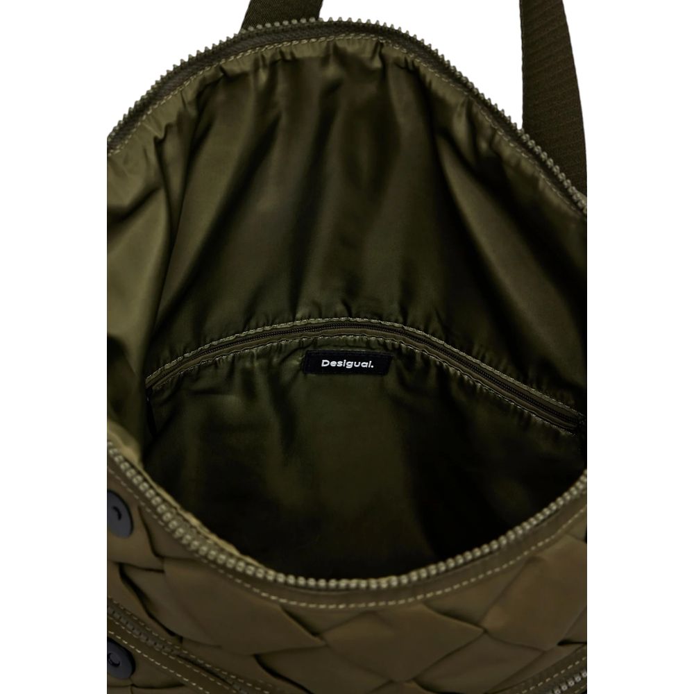 Green Polyamide Backpack - The Luxe Alliance