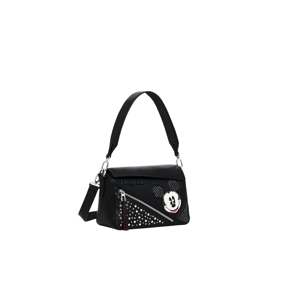 Black Polyethylene Handbag - The Luxe Alliance