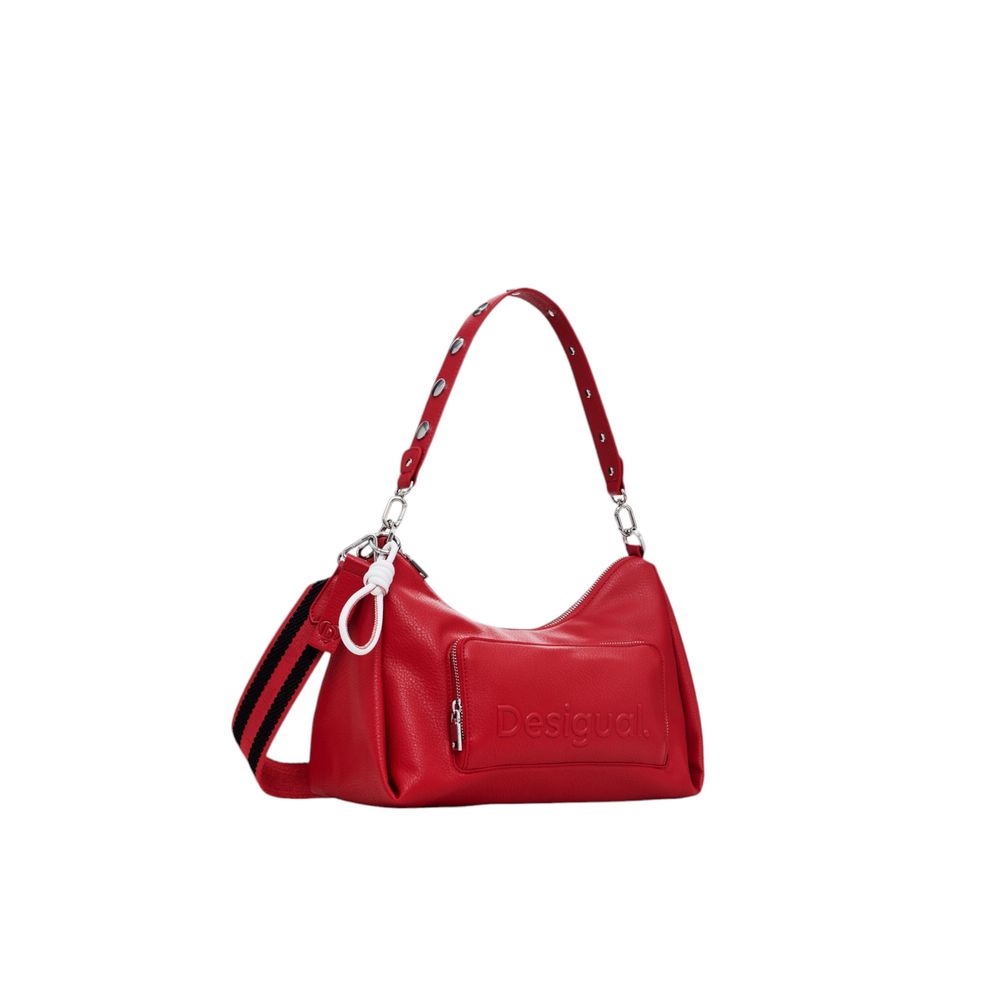 Red Polyethylene Handbag - The Luxe Alliance