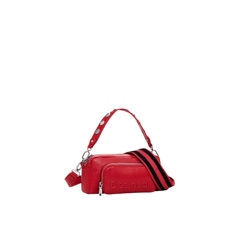 Red Polyethylene Handbag - The Luxe Alliance