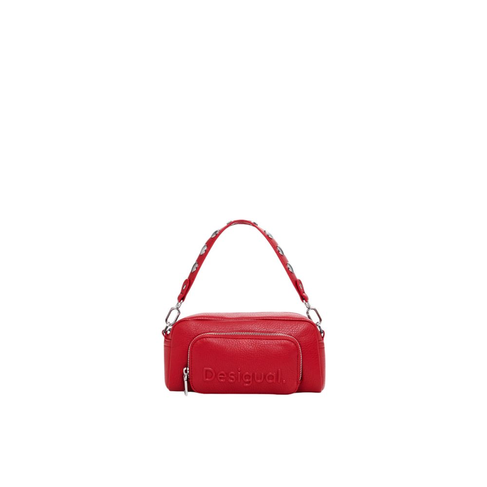 Red Polyethylene Handbag - The Luxe Alliance