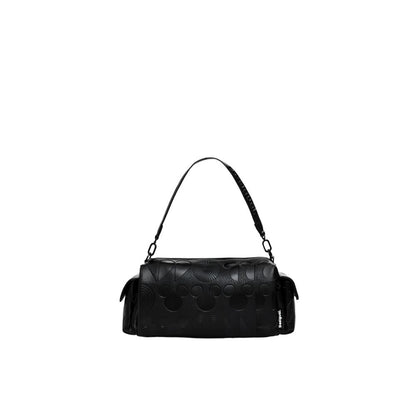 Black Polyethylene Handbag - The Luxe Alliance