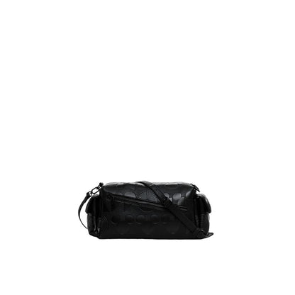 Black Polyethylene Handbag - The Luxe Alliance