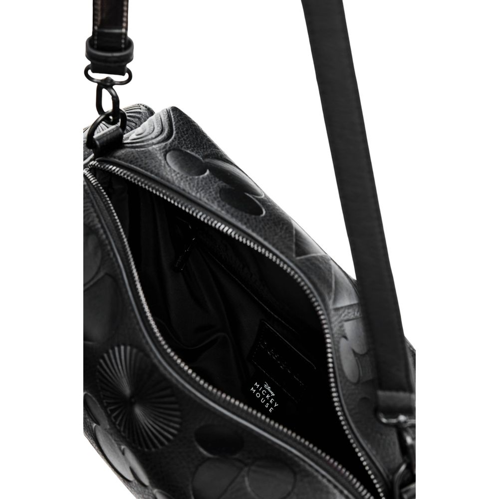 Black Polyethylene Handbag - The Luxe Alliance