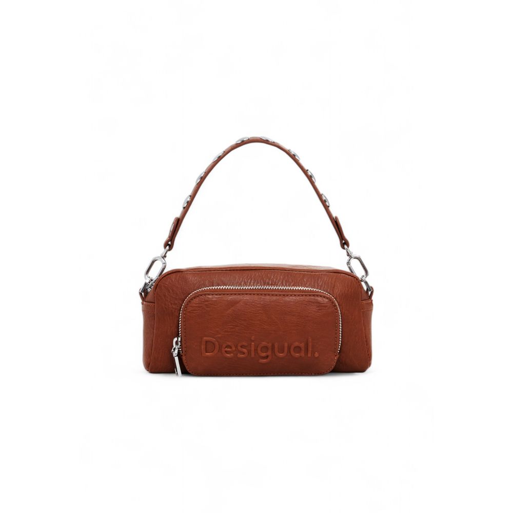 Brown Polyethylene Handbag - The Luxe Alliance