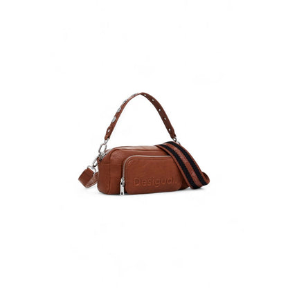 Brown Polyethylene Handbag - The Luxe Alliance