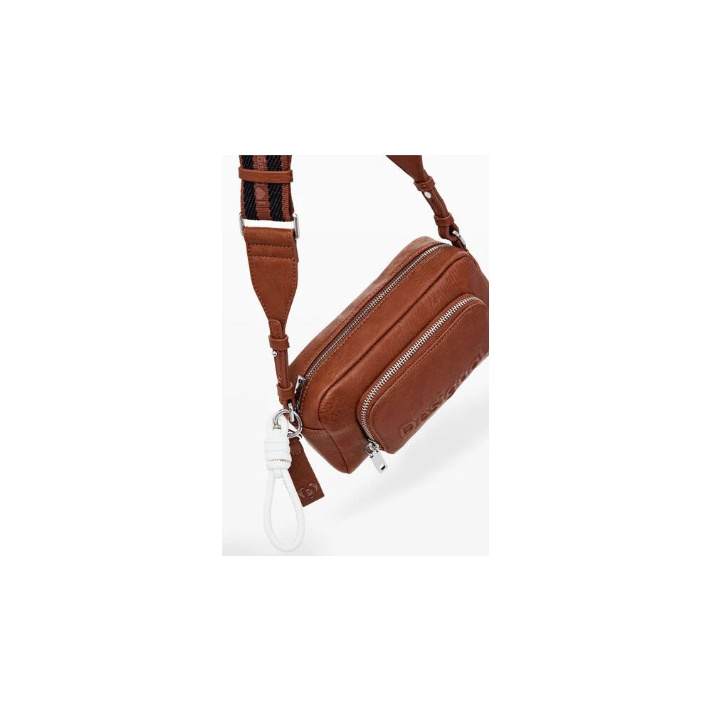 Brown Polyethylene Handbag - The Luxe Alliance