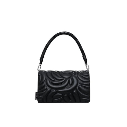 Black Polyethylene Handbag - The Luxe Alliance