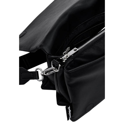 Black Polyethylene Handbag - The Luxe Alliance