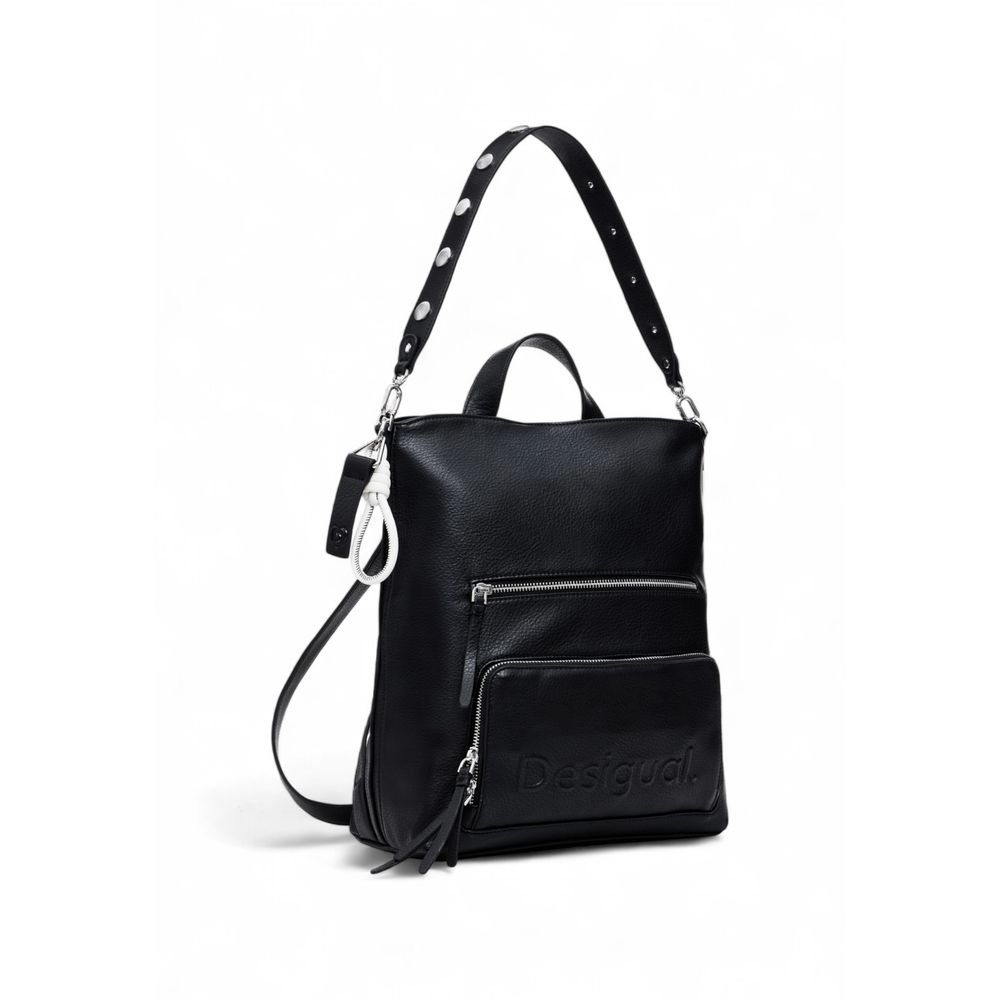 Black Polyethylene Backpack - The Luxe Alliance