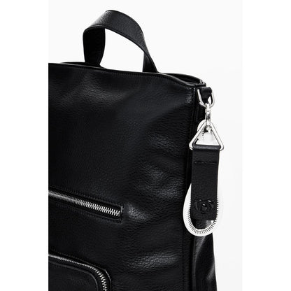 Black Polyethylene Backpack - The Luxe Alliance