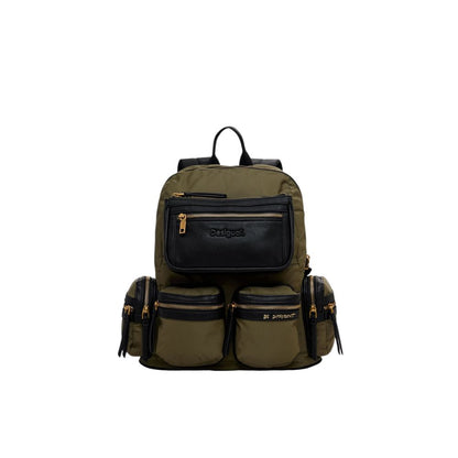 Green Polyamide Backpack - The Luxe Alliance