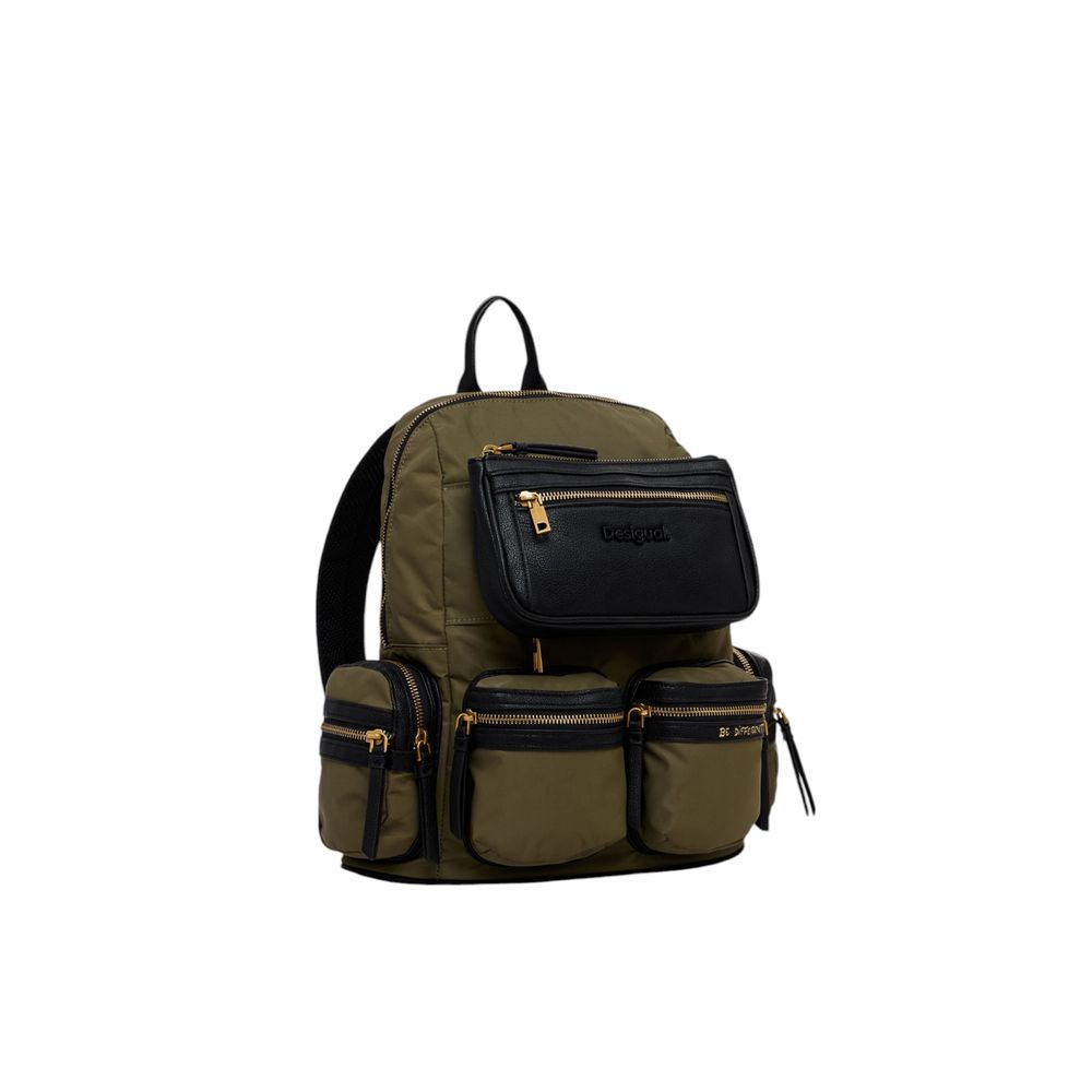 Green Polyamide Backpack - The Luxe Alliance