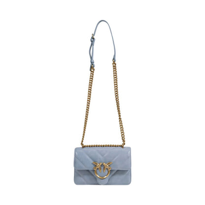 Blue Leather Handbag - The Luxe Alliance