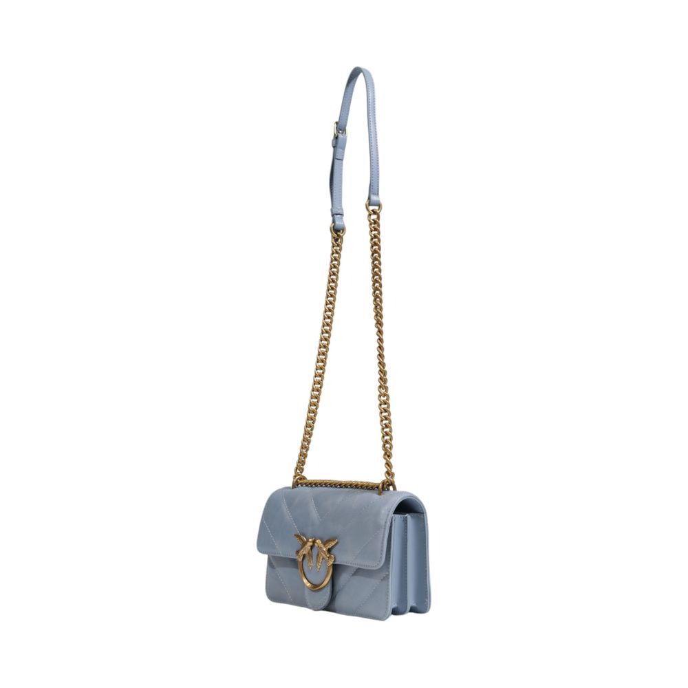 Blue Leather Handbag - The Luxe Alliance