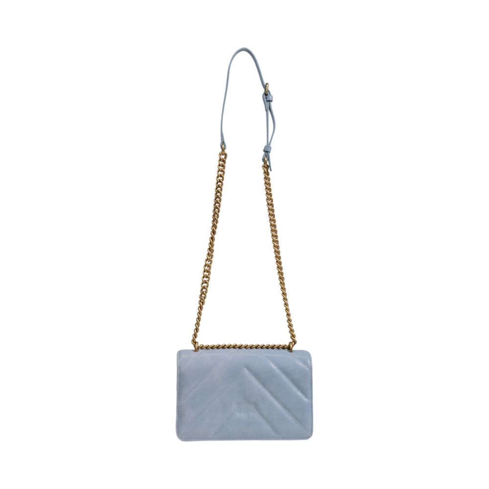 Blue Leather Handbag - The Luxe Alliance