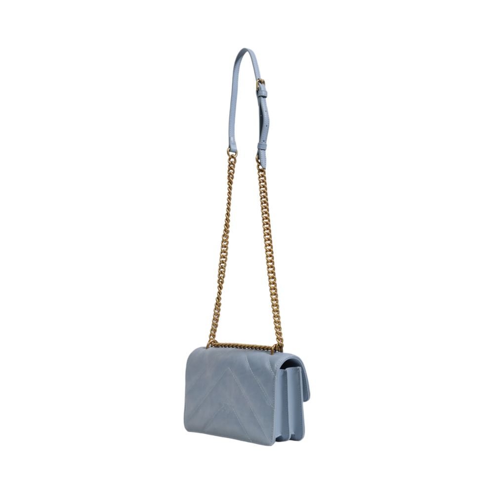 Blue Leather Handbag - The Luxe Alliance