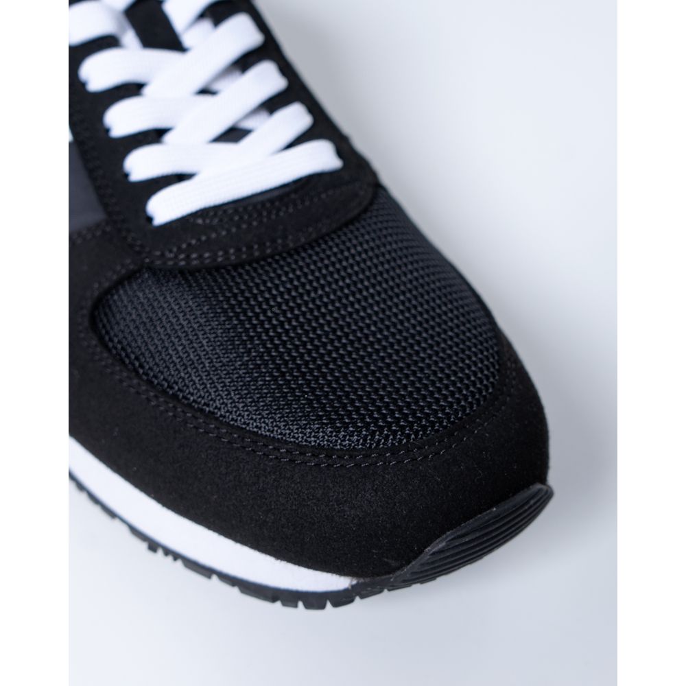 Black Polyester Sneaker - The Luxe Alliance