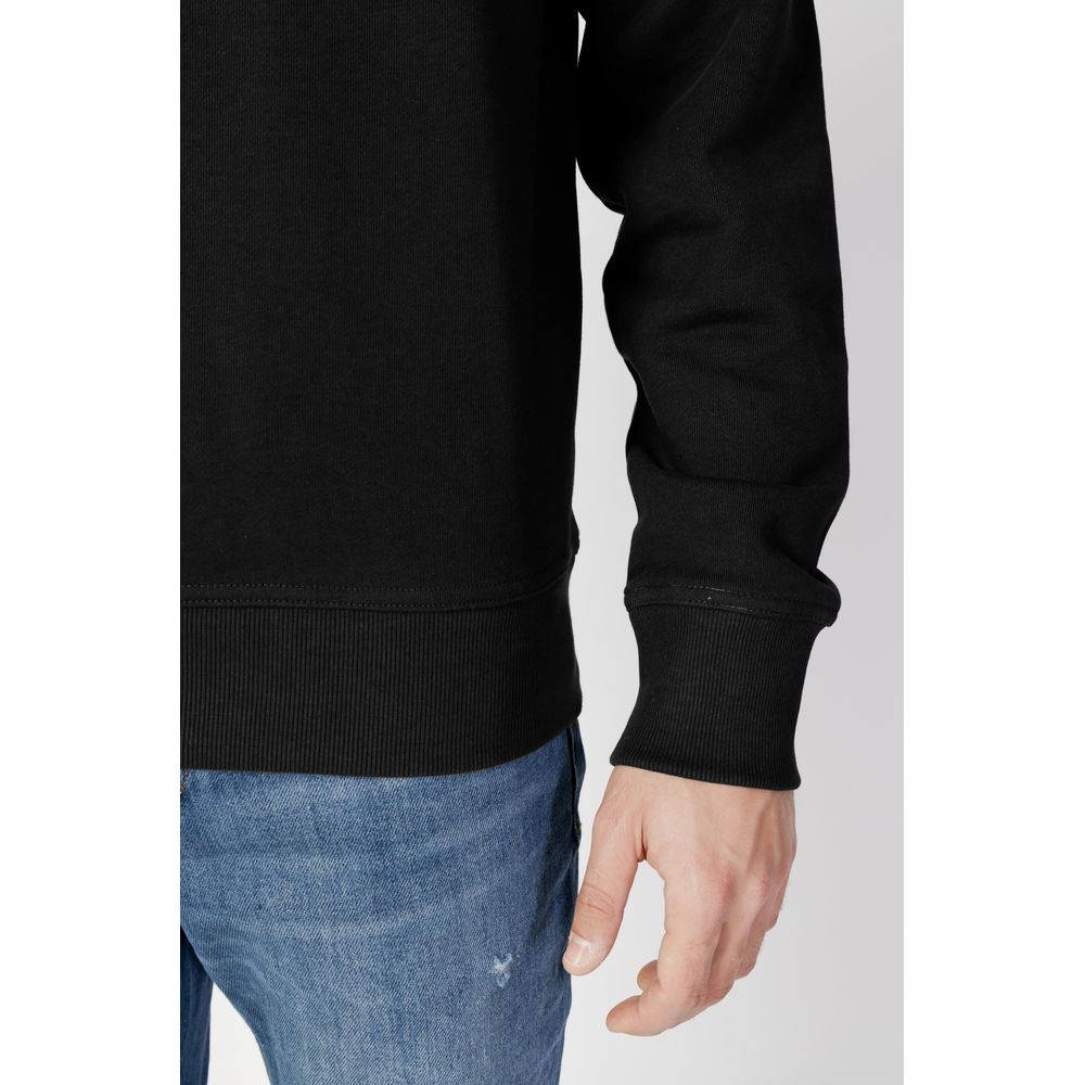 Black Cotton Sweater - The Luxe Alliance