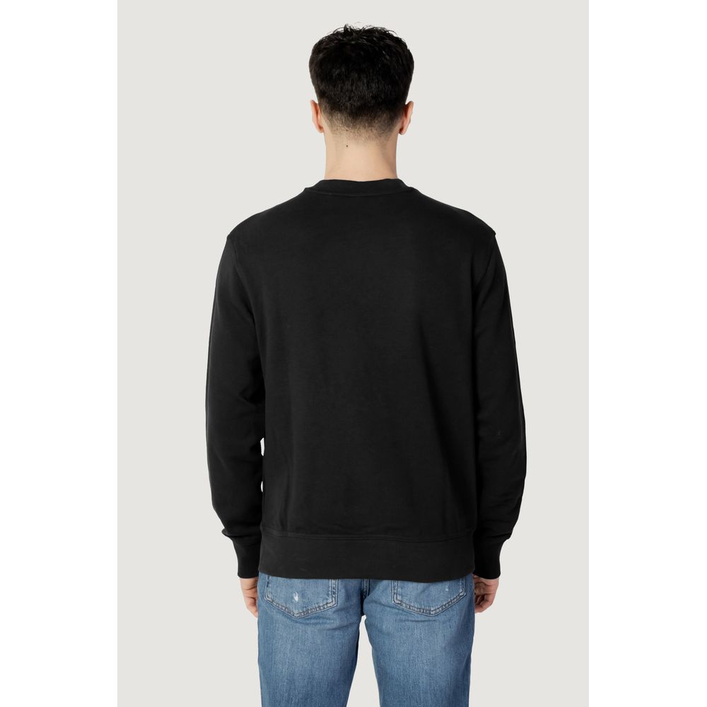 Black Cotton Sweater - The Luxe Alliance