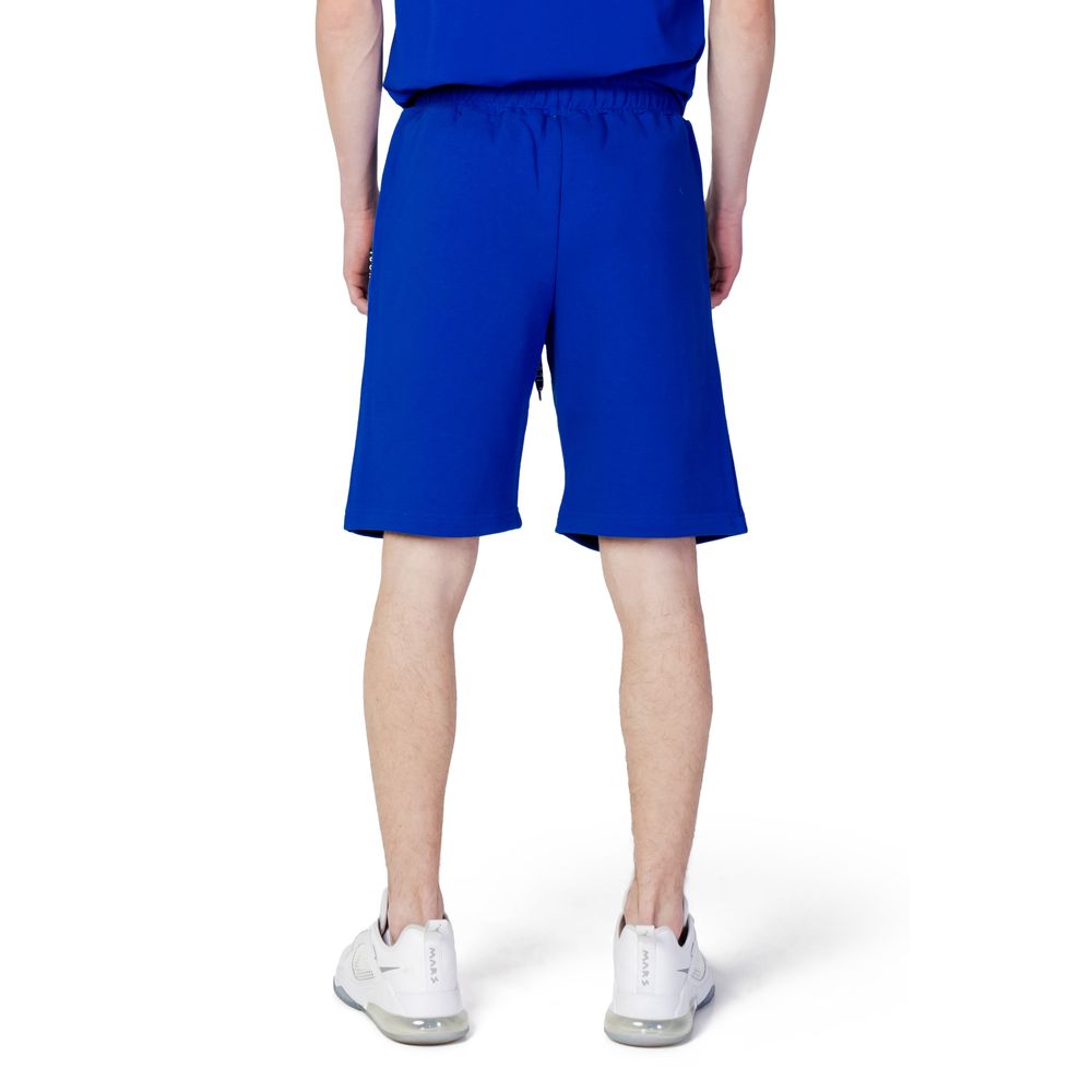 Blue Cotton Short - The Luxe Alliance